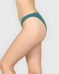La Senza Trendy Bikini Panty Dark Green / M