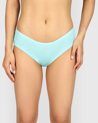 La Senza Remix Cotton Hipster AQUA SPLASH / M