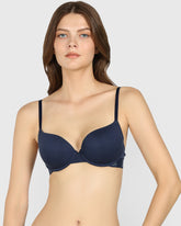 La Senza Trendy Demi Bra Dark Blue / 34B