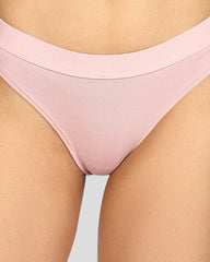 La Senza Remix Cotton Thong ROYAL PINK / M