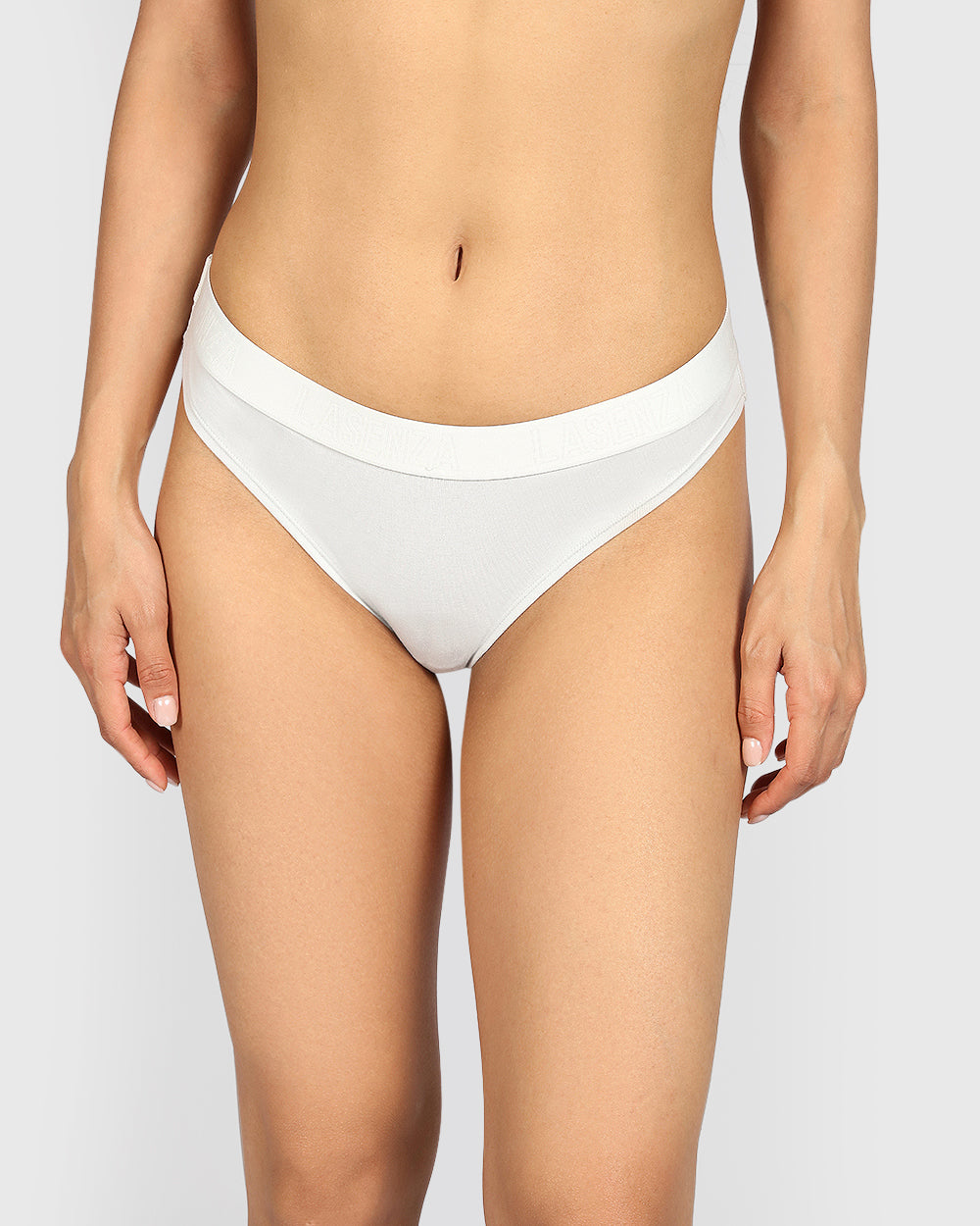 La Senza Remix Cotton Thong DAWN BLUE / M