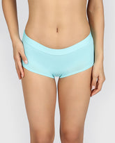 La Senza Remix Boyshort Panties Cotton Comfort AQUA SPLASH / M
