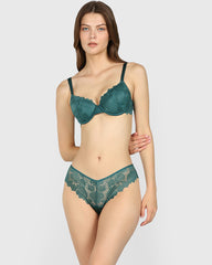 La Senza Diva Cheeky Panty Dark Green / M