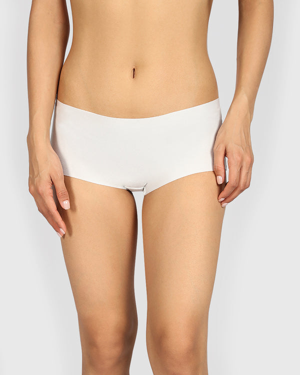 La Senza No Show Boyshort Panties Microfabric DAWN BLUE / M