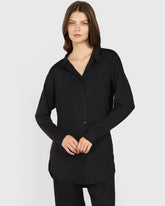La Senza Casual Lounge Sleepshirt Black / M