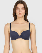 La Senza Trendy Demi Bra Dark Blue / 34B