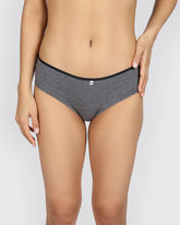 La Senza Remix Hipster Panty TUXEDO HTR / M