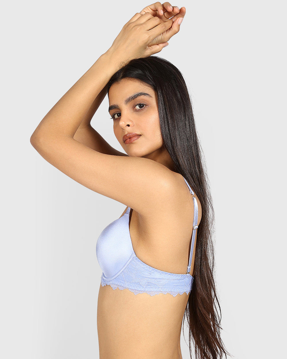 La Senza So Sexy Full Coverage Lightly Lined Micro Bra PERIWINKLE DREAM / 34B