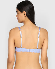 La Senza So Sexy Full Coverage Lightly Lined Micro Bra PERIWINKLE DREAM / 34B