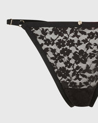 La Senza Sexy Sleep Costume Panty Black / M