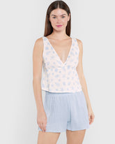 La Senza Cotton Lounge Top Multicolor / M