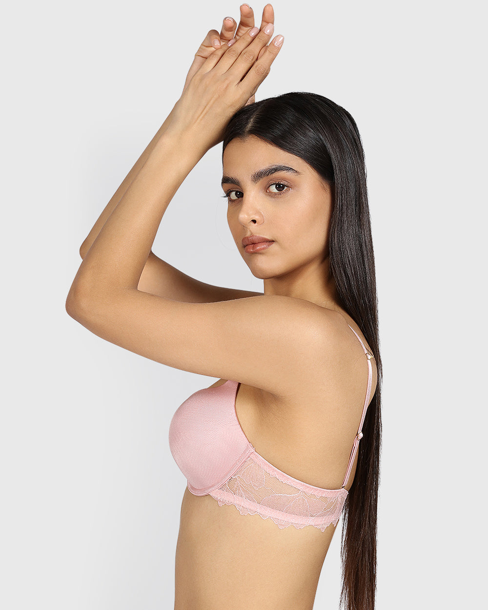 La Senza Hello Sugar Plunge Double Pushup Bra ROYAL PINK / 34B La Senza Hello Sugar Plunge Double Pushup Bra ROYAL PINK / 34B