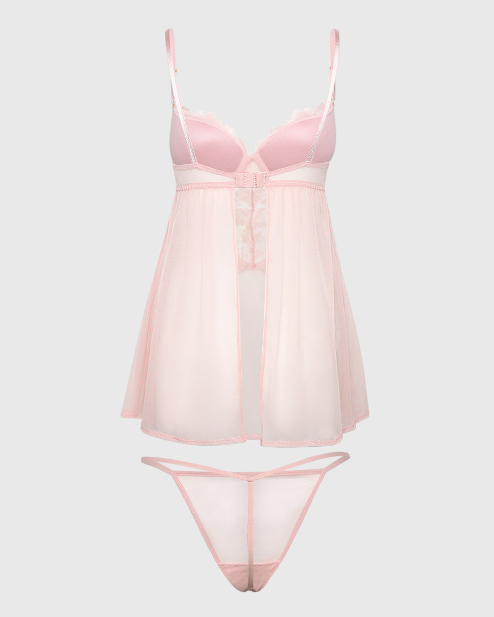 La Senza Sexy Sleep Cupped Mesh Babydoll La Senza Sexy Sleep Cupped Mesh Babydoll