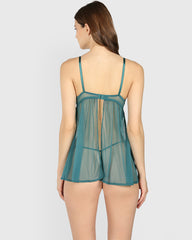 La Senza Sexy Cupped Babydoll Dark Green / M