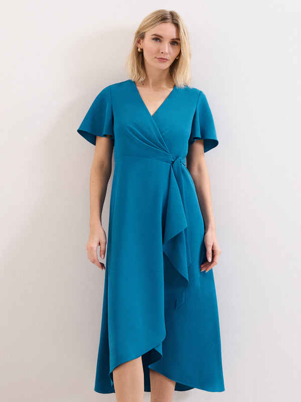 Phase Eight Julissa Blue Wrap Dress