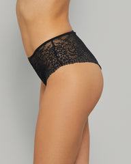 LA SENZA LACE SEXY BLACK PANTIES Black / S