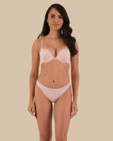 La Senza Sexy Gel Padding Plunge Bra LIGHT PINK / 34B