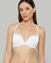 LA SENZA SOLID WHITE DOUBLE PUSHUP BRA 601 / 34B