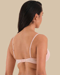 La Senza Sexy Double Pushup Plunge Bra LIGHT PINK / 34B