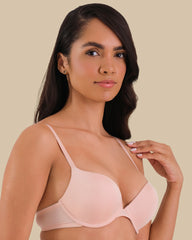 La Senza Sexy Double Pushup Plunge Bra LIGHT PINK / 34B