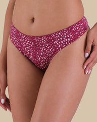 LA SENZA COTTON DOT PRINT TRENDY THONG Multicolour / S