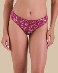LA SENZA COTTON DOT PRINT TRENDY THONG Multicolour / S
