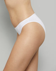 LA SENZA TRENDY ULTRASOFT WHITE BIKINI PANTIES 601 / M