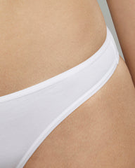 LA SENZA TRENDY ULTRASOFT WHITE BIKINI PANTIES 601 / M