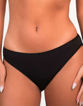 Isla & Evie Everyday Bikini Panties Black / MED