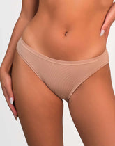 Isla & Evie Everyday Bikini Panties Brown / MED