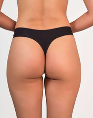 Isla & Evie Everyday String Panties Black / MED