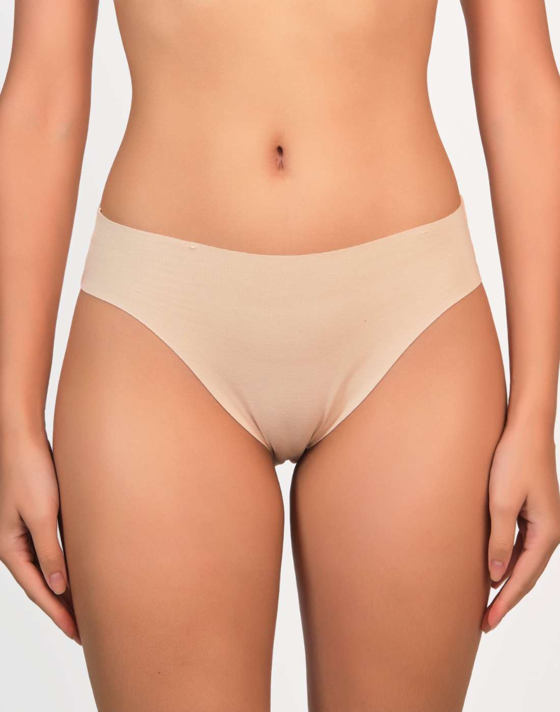 High Waist Hi Cut Nude / MED