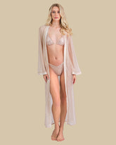 Isla & Evie Sheer Maxi Beach Kaftan