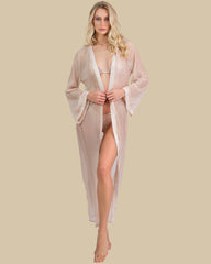 Isla & Evie Sheer Maxi Beach Kaftan