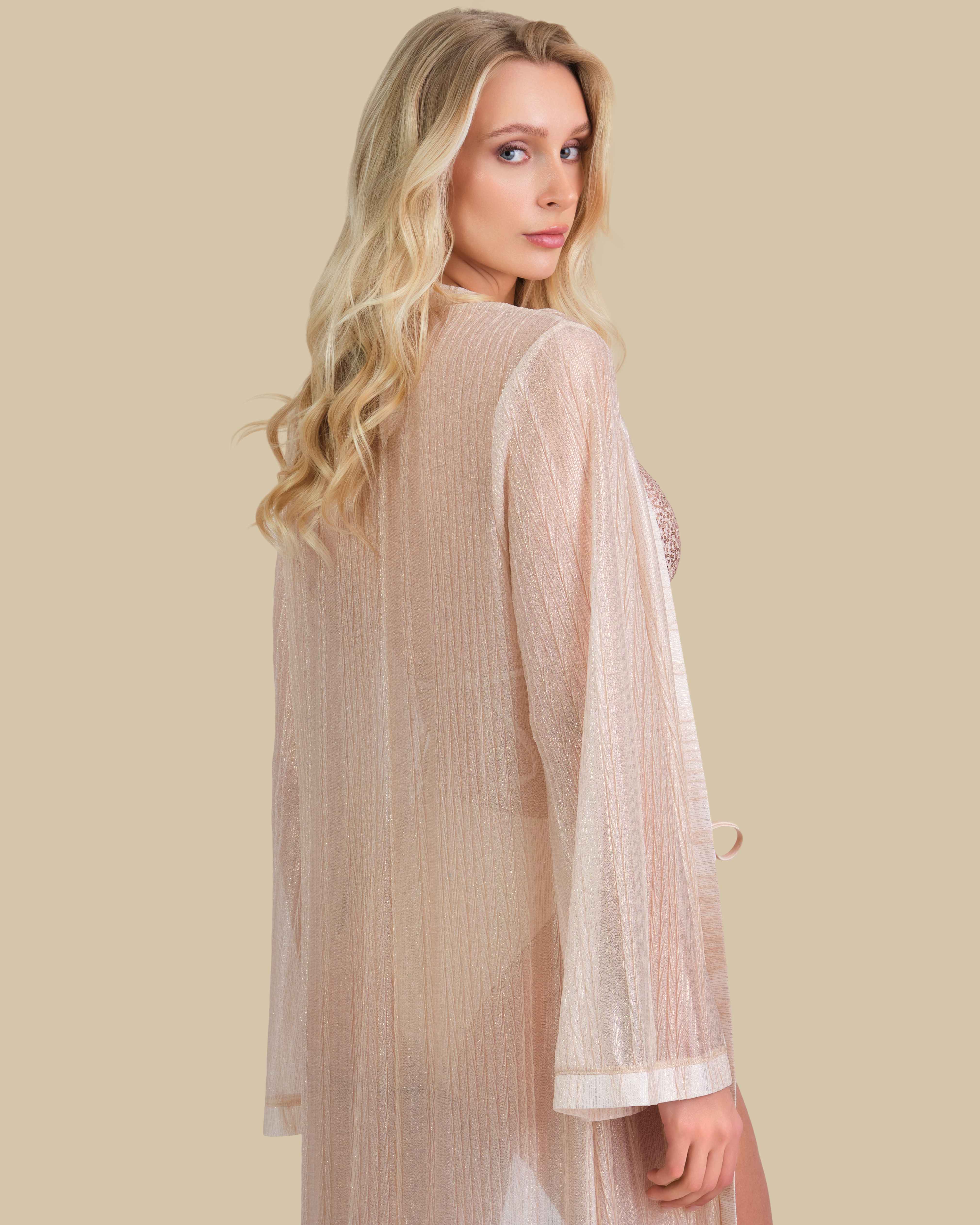 Isla & Evie Sheer Maxi Beach Kaftan Isla & Evie Sheer Maxi Beach Kaftan