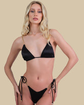 Isla & Evie Chain Detail Triangle Bikini Top