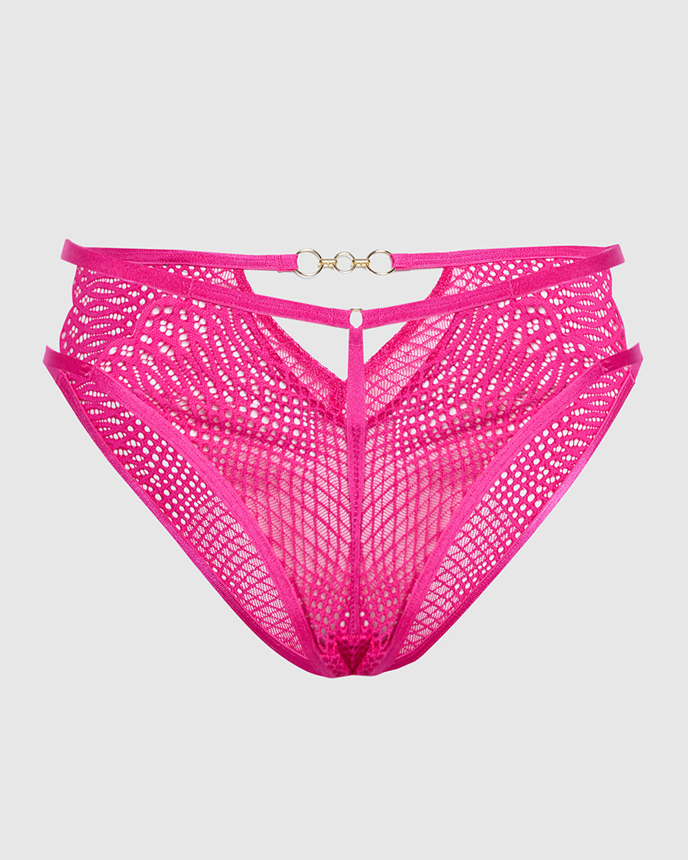 Isla & Evie Sexy Bikini Panty Pink / M