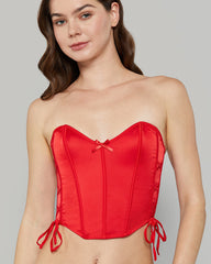 ISLA & EVIE SEXY SLEEP BUSTIER Purple / S