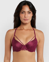 Isla & Evie Obvious Lightly Lined Full Coverage Bra Purple / 34B