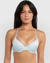 Isla & Evie Obvious Lightly Lined Full Coverage Bra Blue / 34D