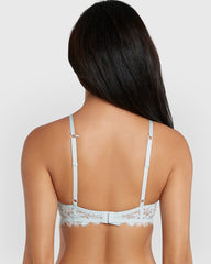 Isla & Evie Obvious Lightly Lined Full Coverage Bra Blue / 34D