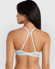 Isla & Evie Obvious Gel Padding Plunge Bra Blue / 34B