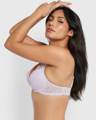 Isla & Evie Obvious Gel Padding Plunge Bra Pink / 34B