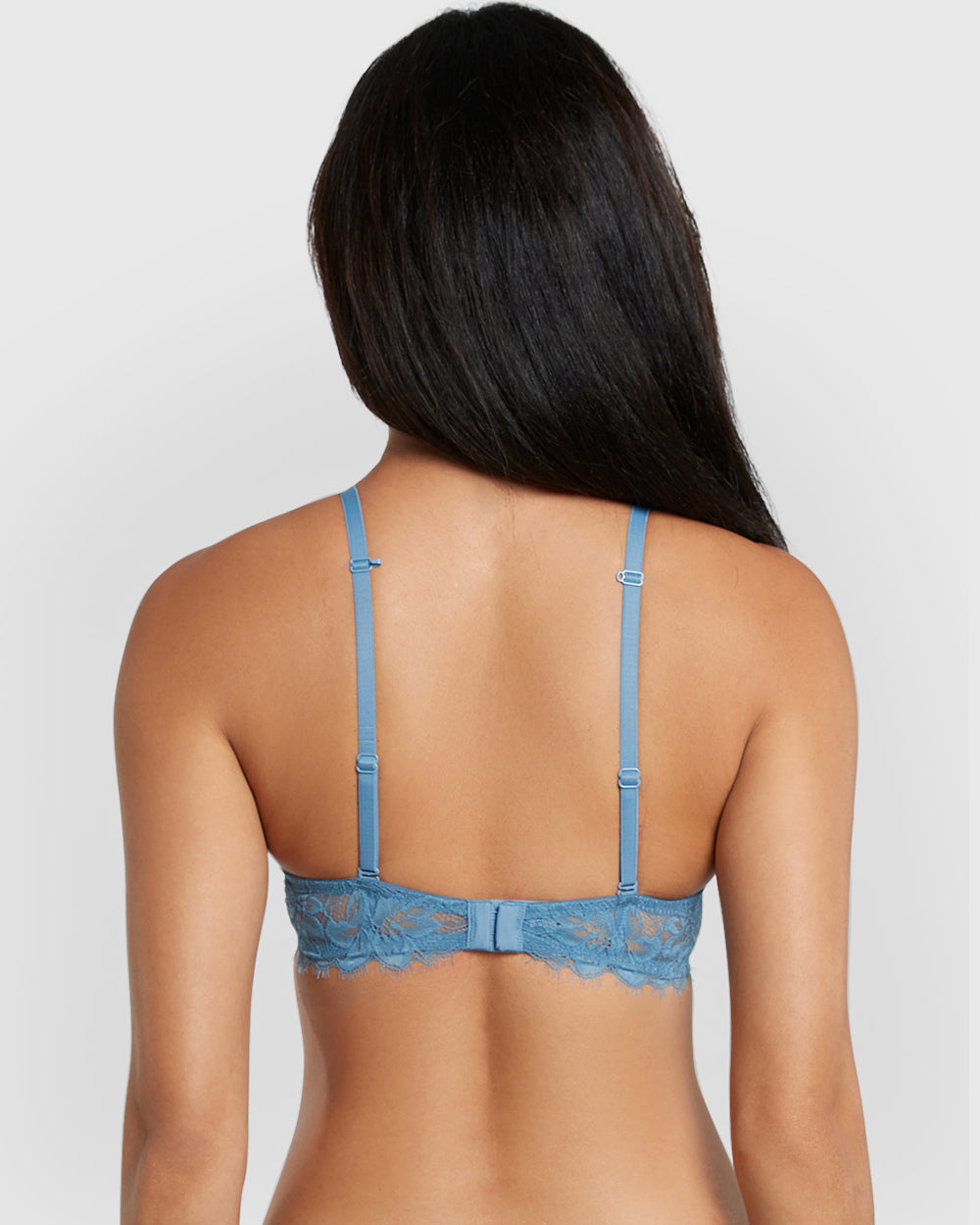 Isla & Evie Obvious Gel Padding Plunge Bra Blue / 34B Isla & Evie Obvious Gel Padding Plunge Bra Blue / 34B