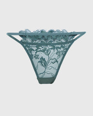 Isla & Evie Sexy Bikini Panty Green / S