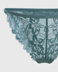 Isla & Evie Sexy Bikini Panty Green / S