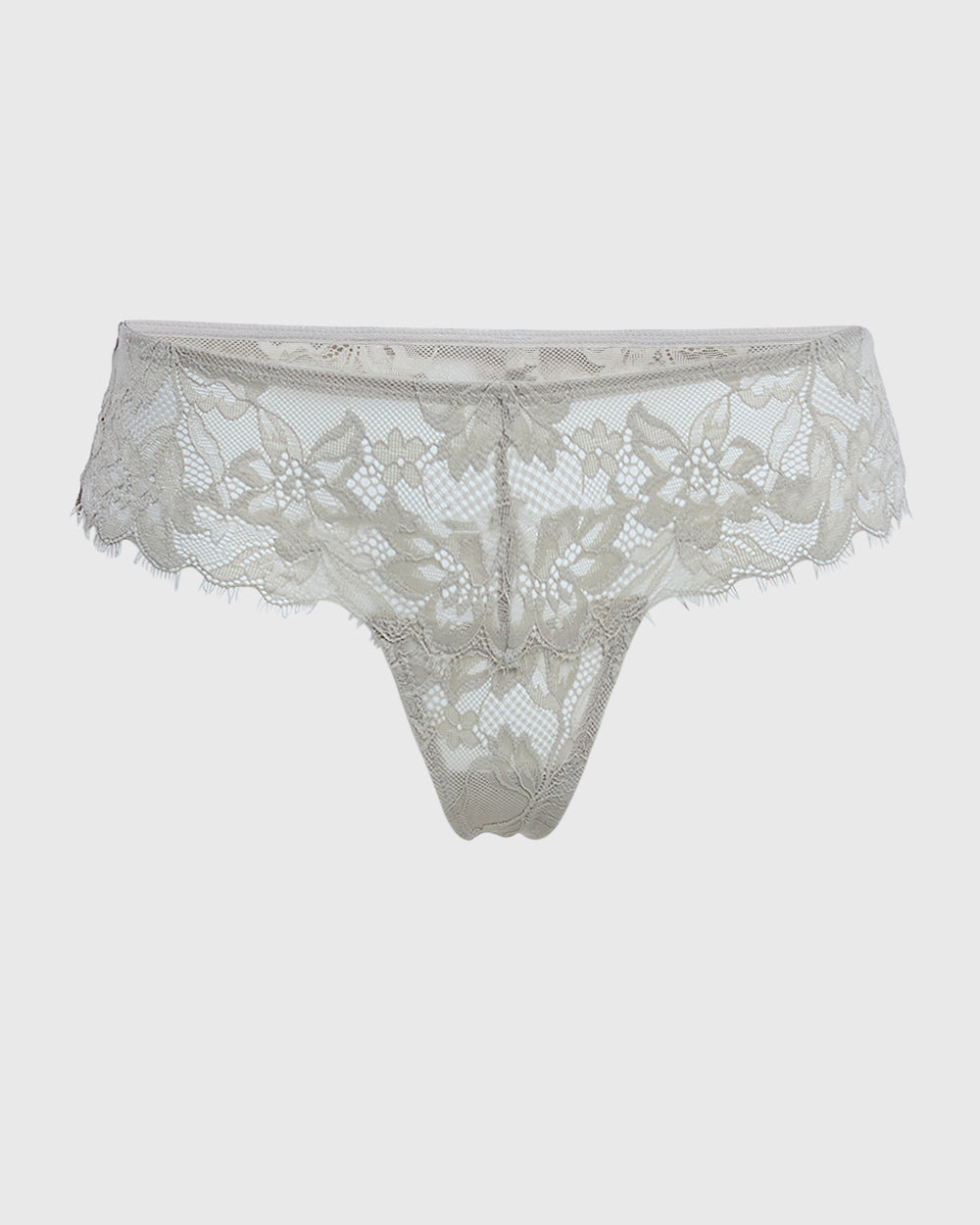 Isla & Evie Sexy Thong Panty Green / S