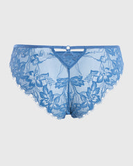 Isla & Evie Sexy Bikini Panty Blue / S