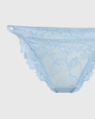 Isla & Evie Sexy Bikini Panty Blue / S