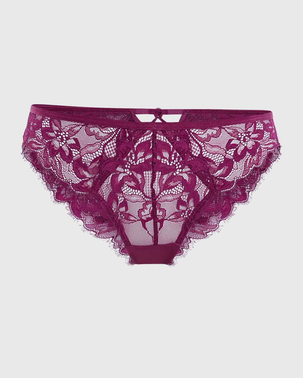 Isla & Evie Sexy Cheeky Panty Purple / S